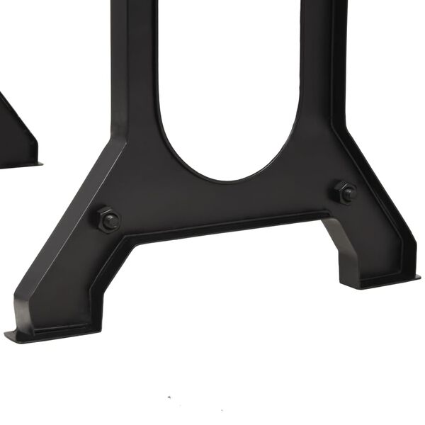 vidaXL Τραπεζαρία 122 x 65 x 82 εκ. με Επιφάνεια από Μασίφ Ξύλο Ελάτης