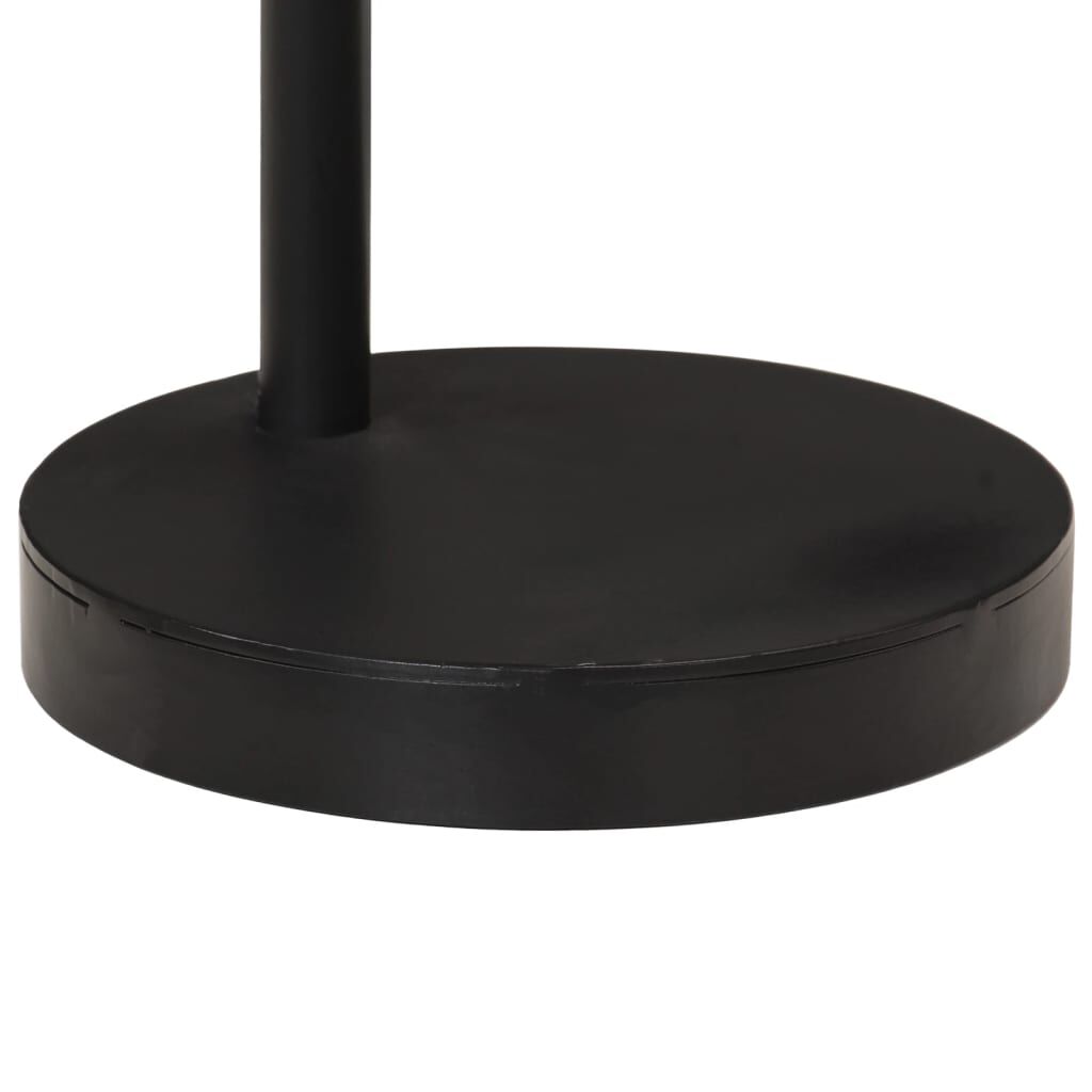 vidaXL Φωτιστικό Γραφείου 25 W Μαύρο 17x17x60 εκ. Ε27