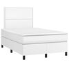 vidaXL &Kappa;&rho;&epsilon;&beta;ά&tau;&iota; Boxspring &mu;&epsilon; &Sigma;&tau;&rho;ώ&mu;&alpha; &Lambda;&epsilon;&upsilon;&kappa;ό 120x190&epsilon;&kappa;.&alpha;&pi;ό &Sigma;&upsilon;&nu;&theta;&epsilon;&tau;&iota;&kappa;ό &Delta;έ&rho;&mu;&alpha;