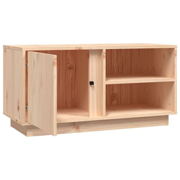 vidaXL Έπιπλο Τηλεόρασης 80 x 35 x 40,5 εκ. από Μασίφ Ξύλο Πεύκου