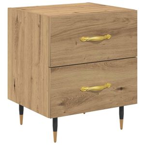 vidaXL &Kappa;&omicron;&mu;&omicron;&delta;ί&nu;&omicron; Artisan Oak 40 x 35 x 47,5 &epsilon;&kappa; &Epsilon;&pi;&epsilon;&xi;&epsilon;&rho;&gamma;&alpha;&sigma;&mu;έ&nu;&omicron; &xi;ύ&lambda;&omicron;