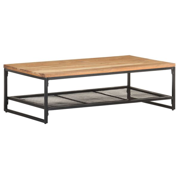 vidaXL Τραπεζάκι Σαλονιού 110 x 60 x 35 εκ. από Μασίφ Ξύλο Ακακίας