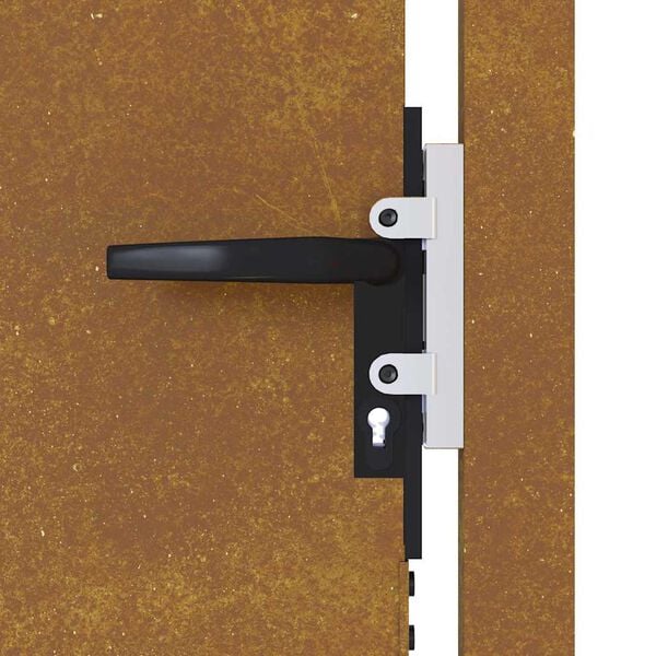 vidaXL Πύλη Κήπου 105 x 205 εκ. από Ατσάλι Corten