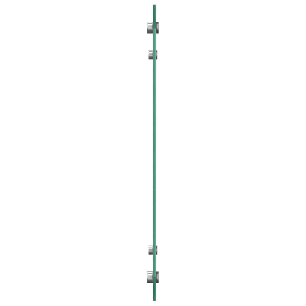 vidaXL Κουζίνα Πλακόστρωσης Φωτεινό Γκρι 70x50x0,6 εκ. Θερμοσυγκρατημένο Γυαλί