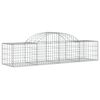 vidaXL Συρματοκιβώτια Τοξωτά 30 τεμ. 200x50x40/60 εκ. Γαλβαν. Ατσάλι