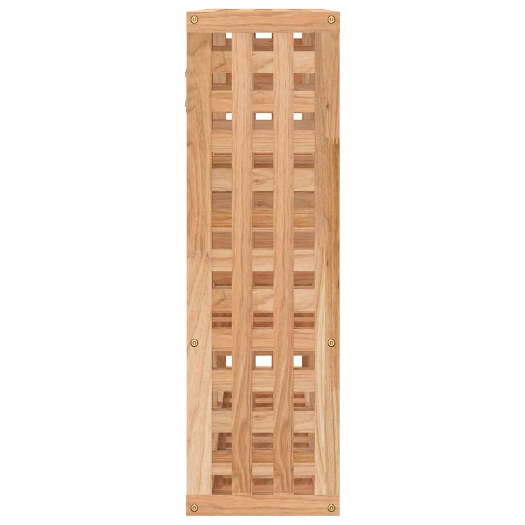 vidaXL Ράφι Τοίχου 49 x 15 x 49 εκ. από Μασίφ Ξύλο Καρυδιάς