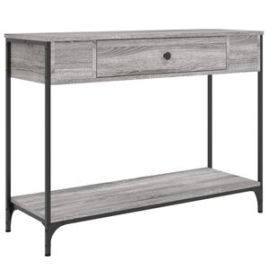 vidaXL &Tau;&rho;&alpha;&pi;έ&zeta;&iota; &Kappa;&omicron;&nu;&sigma;ό&lambda;&alpha; &Gamma;&kappa;&rho;&iota; Sonoma 100x34,5x75 &epsilon;&kappa;. &Epsilon;&pi;&epsilon;&xi;&epsilon;&rho;&gamma;&alpha;&sigma;&mu;έ&nu;&omicron; &Xi;ύ&lambda;&omicron;