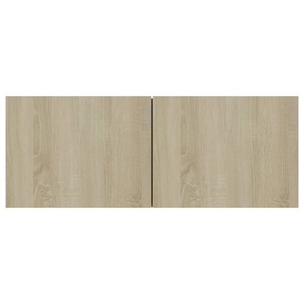 vidaXL Έπιπλα Τηλεόρασης 4 τεμ. Sonoma Δρυς 80x30x30 εκ. Επεξ. Ξύλο
