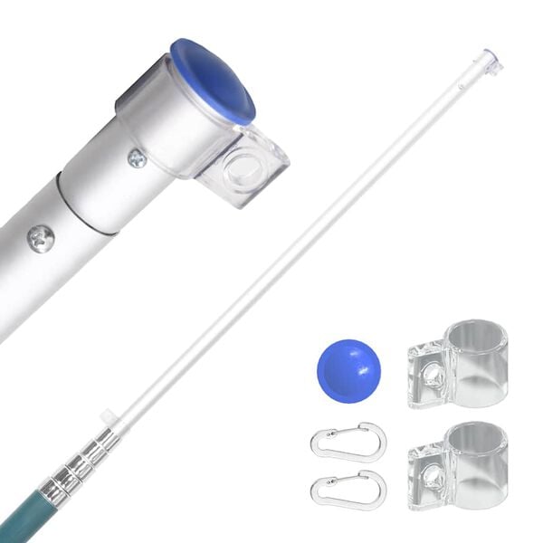 vidaXL &Iota;&sigma;&tau;ό&sigmaf; &Sigma;&eta;&mu;&alpha;ί&alpha;&sigmaf; &Tau;&eta;&lambda;&epsilon;&sigma;&kappa;&omicron;&pi;&iota;&kappa;ό&sigmaf; &Alpha;&sigma;&eta;&mu;ί 5,5 &mu;. &alpha;&pi;ό &Alpha;&lambda;&omicron;&upsilon;&mu;ί&nu;&iota;&omicron;