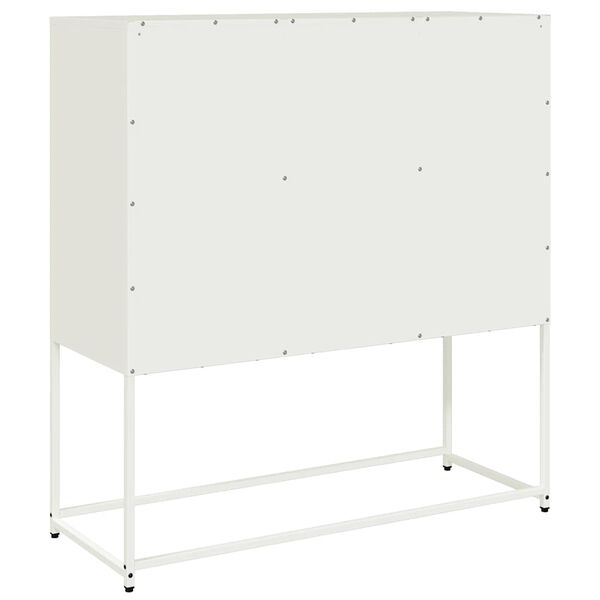 vidaXL Ντουλάπι Πράσινη Λαδί 100,5x39x107 εκ. από Χάλυβα Ψυχρής Έλασης
