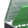 vidaXL Πλαίσιο Κάδων Απορριμμάτων Διπλό Κάδοι 144x81x113 εκ. Ατσάλι