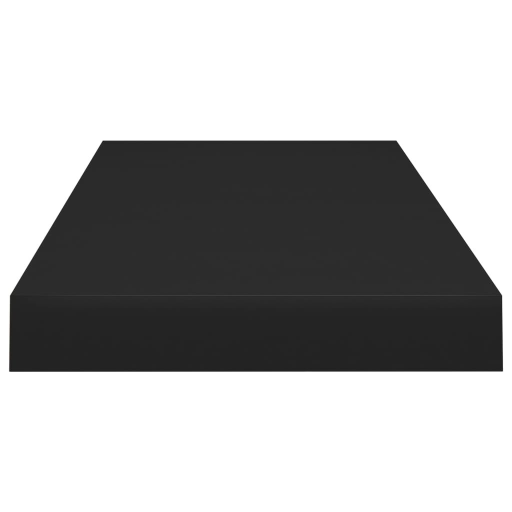 vidaXL Ράφι Τοίχου Μαύρο 60 x 23,5 x 3,8 εκ. MDF