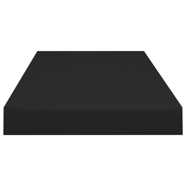 vidaXL Ράφι Τοίχου Μαύρο 60 x 23,5 x 3,8 εκ. MDF