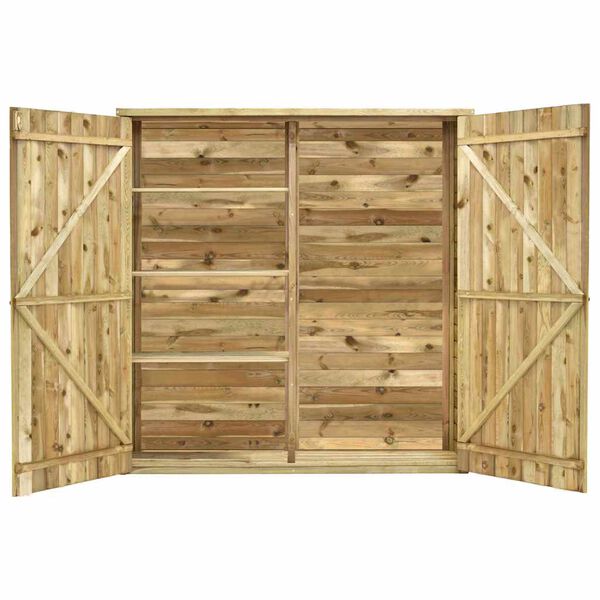 vidaXL &Alpha;&pi;&omicron;&theta;ή&kappa;&eta; &Epsilon;&rho;&gamma;&alpha;&lambda;&epsilon;ί&omega;&nu; &Kappa;ή&pi;&omicron;&upsilon; 163x50x171 &epsilon;&kappa;. &Epsilon;&mu;&pi;&omicron;&tau;&iota;&sigma;&mu;έ&nu;&omicron; &Xi;ύ&lambda;&omicron; &Pi;&epsilon;ύ&kappa;&omicron;&upsilon;