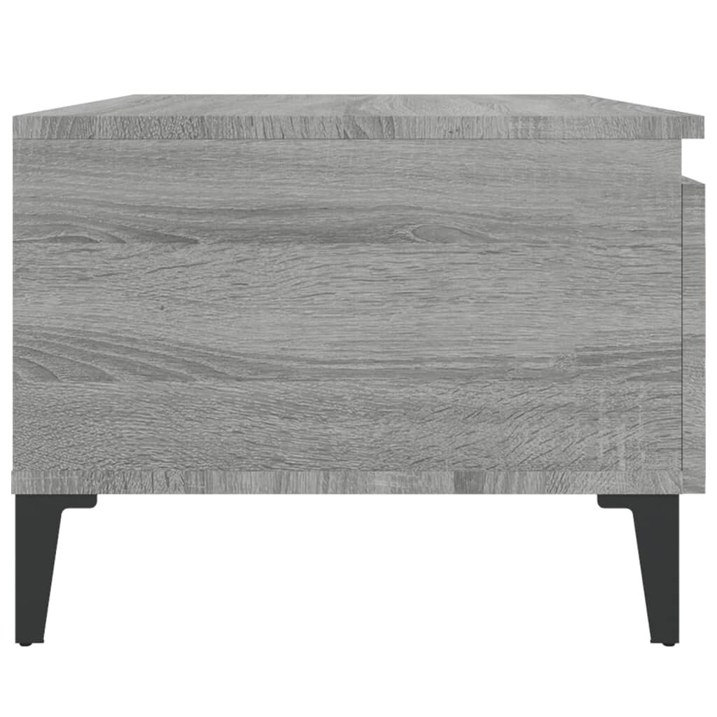 vidaXL Τραπεζάκια Σαλονιού 2 τεμ. Γκρι Sonoma 50x46x35 εκ. Επεξ. Ξύλο