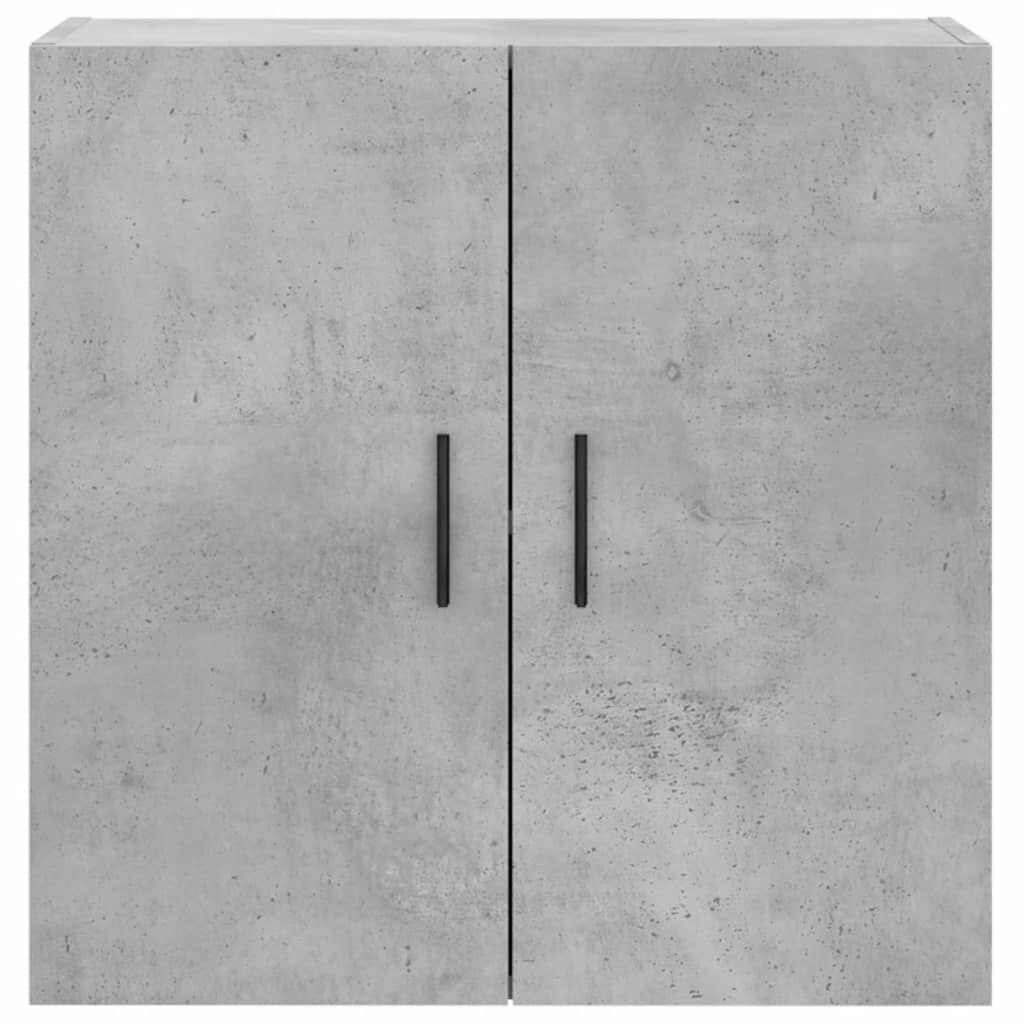vidaXL Ντουλάπι Τοίχου Γκρι Σκυροδέματος 60x31x60 εκ. Επεξεργ. Ξύλο