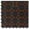 Συνθετικό Πλακάκι WPC 30x30cm 11τμχ 1m2 Γκρι