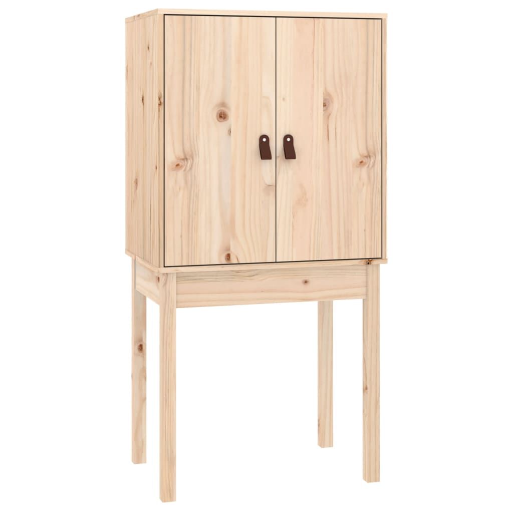 vidaXL Ντουλάπι 60 x 40 x 120 εκ. από Μασίφ Ξύλο Πεύκου