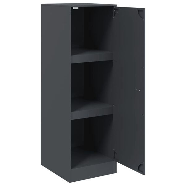vidaXL Μπουφές Ανθρακί 34,5x39x107 εκ. από Ατσάλι