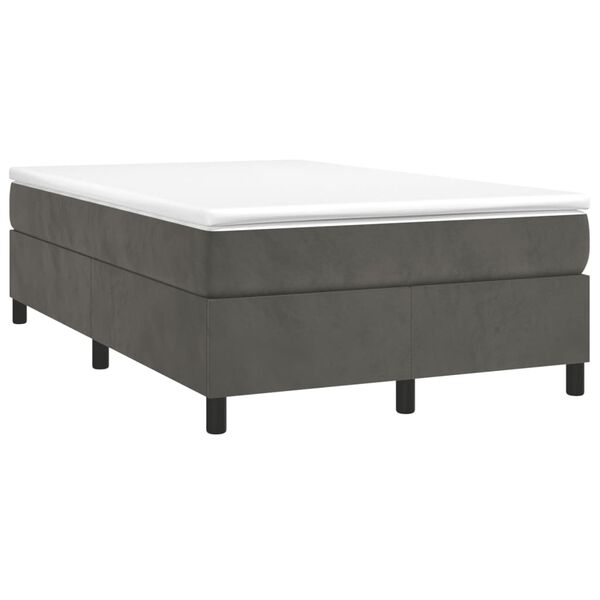 vidaXL &Kappa;&rho;&epsilon;&beta;ά&tau;&iota; Boxspring &mu;&epsilon; &Sigma;&tau;&rho;ώ&mu;&alpha; &Sigma;&kappa;&omicron;ύ&rho;&omicron; &Gamma;&kappa;&rho;&iota; 120x190 &epsilon;&kappa;. &Beta;&epsilon;&lambda;&omicron;ύ&delta;&iota;&nu;&omicron;