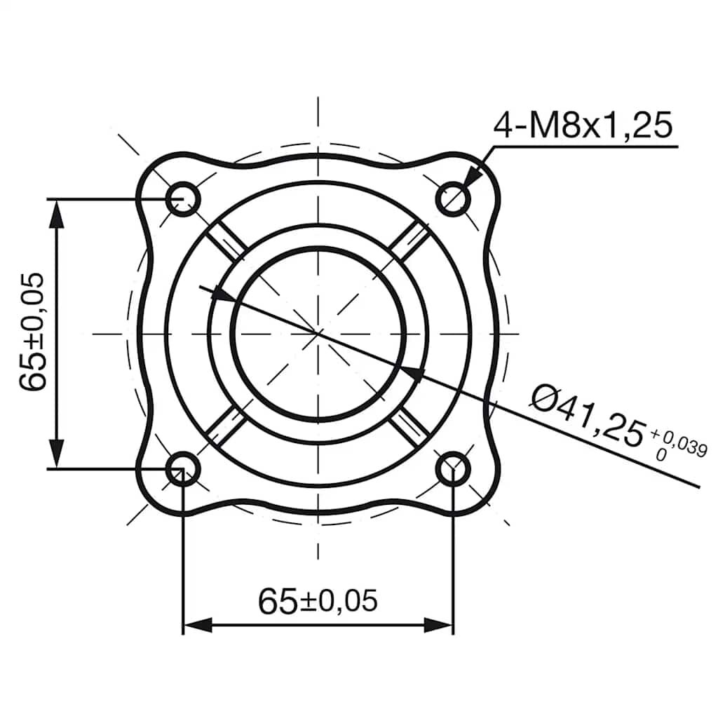 Βενζινοκινητήρας 6,5 HP 4,8 kW Μαύρος