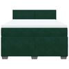 vidaXL &Kappa;&rho;&epsilon;&beta;ά&tau;&iota; Boxspring &mu;&epsilon; &Sigma;&tau;&rho;ώ&mu;&alpha; &Sigma;&kappa;&omicron;ύ&rho;&omicron; &Pi;&rho;ά&sigma;&iota;&nu;&omicron; 140x200&epsilon;&kappa;. &Beta;&epsilon;&lambda;&omicron;ύ&delta;&iota;&nu;&omicron;