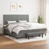 vidaXL &Kappa;&rho;&epsilon;&beta;ά&tau;&iota; Boxspring &mu;&epsilon; &Sigma;&tau;&rho;ώ&mu;&alpha; &Sigma;&kappa;&omicron;ύ&rho;&omicron; &Gamma;&kappa;&rho;&iota; 200x200 &epsilon;&kappa;. &Upsilon;&phi;&alpha;&sigma;&mu;ά&tau;&iota;&nu;&omicron;