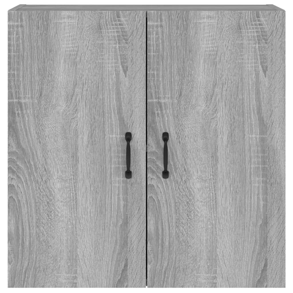 vidaXL Ντουλάπι Τοίχου Γκρι Sonoma 60x31x60εκ. Επεξεργασμένο Ξύλο