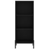vidaXL Ντουλάπι Μαύρο 34,5x32,5x90 εκ. Επεξεργασμένο Ξύλο