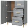vidaXL Ντουλάπι Γκρι Sonoma 69,5 x 34 x 90 εκ. από Επεξεργασμένο Ξύλο