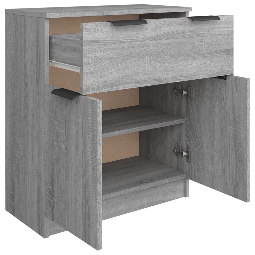 vidaXL Ντουλάπι Γκρι Sonoma 60 x 30 x 70 εκ. από Επεξεργασμένο Ξύλο