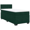vidaXL &Kappa;&rho;&epsilon;&beta;ά&tau;&iota; Boxspring &mu;&epsilon; &Sigma;&tau;&rho;ώ&mu;&alpha; &Sigma;&kappa;&omicron;ύ&rho;&omicron; &Pi;&rho;ά&sigma;&iota;&nu;&omicron; 90x190 &epsilon;&kappa;. &Beta;&epsilon;&lambda;&omicron;ύ&delta;&iota;&nu;&omicron;