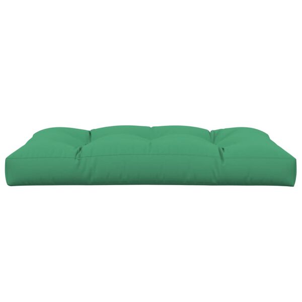 vidaXL Μαξιλάρι Παλέτας Πράσινο 120 x 80 x 12 εκ. Υφασμάτινο