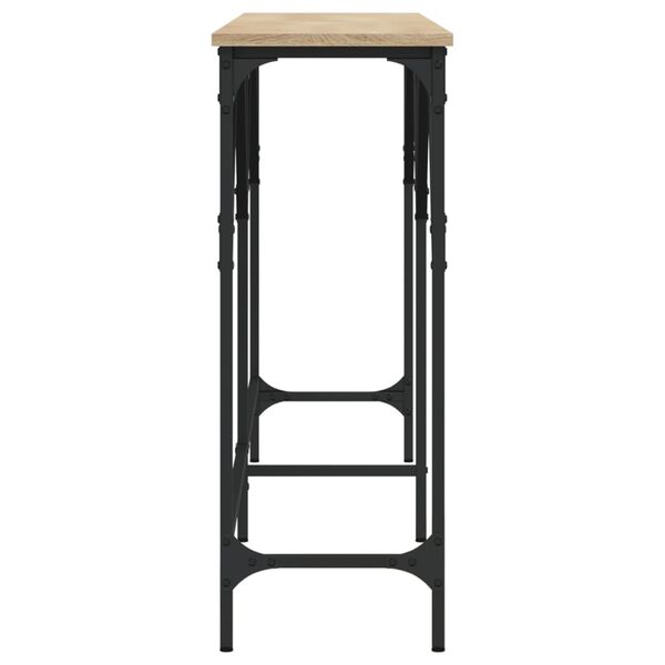 vidaXL Τραπέζι Κονσόλα Sonoma Δρυς 180x29x75 εκ. Επεξεργασμένο Ξύλο