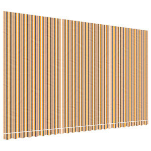 vidaXL Τεντόπανο Ανταλλακτικό Ριγέ Πολύχρωμο 6 x 3,5 μ.