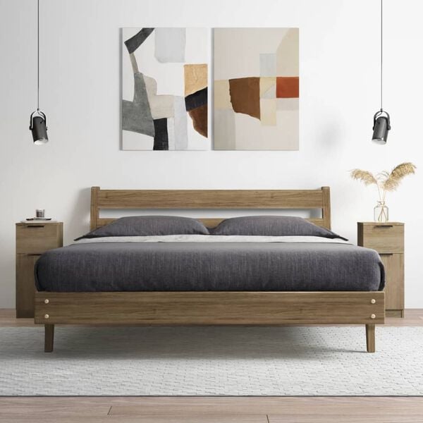 vidaXL &Nu;&tau;&omicron;&upsilon;&lambda;ά&pi;&iota;&alpha; 2 &tau;&epsilon;&mu;. Sonoma &Delta;&rho;&upsilon;&sigmaf; 30x30x70 &epsilon;&kappa;. &Epsilon;&pi;&epsilon;&xi;&epsilon;&rho;&gamma;&alpha;&sigma;&mu;έ&nu;&omicron; &Xi;ύ&lambda;&omicron;