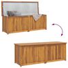 vidaXL Μπαούλο Κήπου 150 x 50 x 55 εκ. από Μασίφ Ξύλο Teak