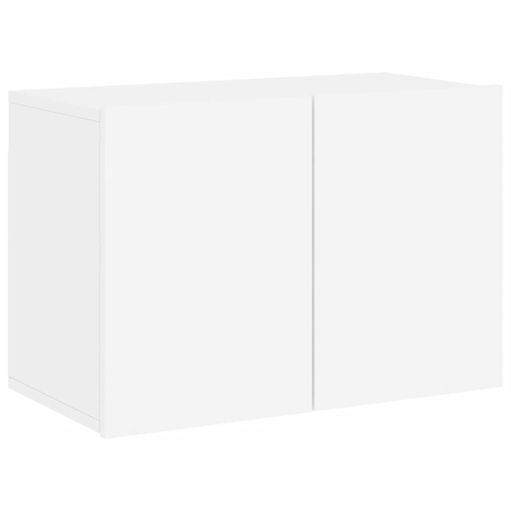 vidaXL Έπιπλο Τοίχου Τηλεόρασης Λευκό 60 x 30 x 41 εκ.