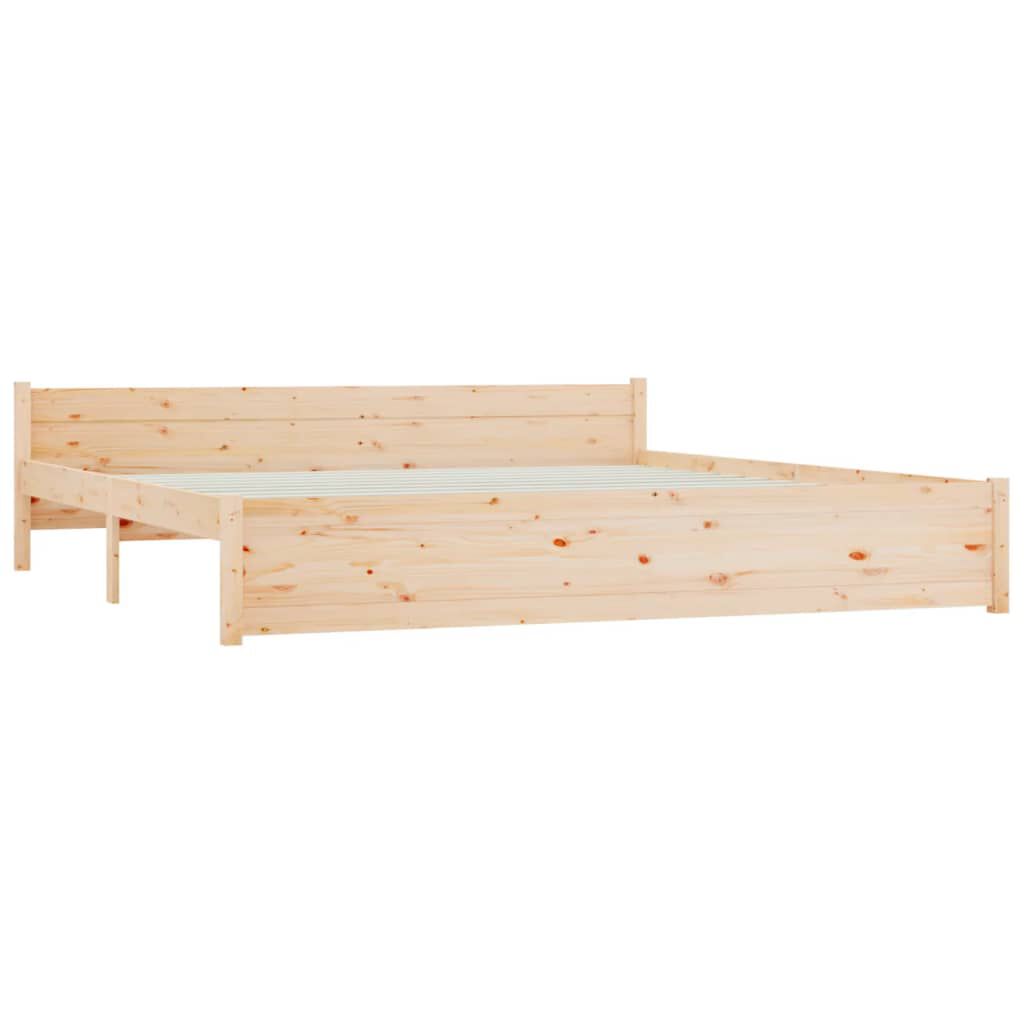 vidaXL Πλαίσιο Κρεβατιού Συρτάρια 180 x 200 εκ Super King Size