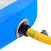 vidaXL Στρώμα Ενόργανης Φουσκωτό Μπλε 200 x 200 x 10 εκ. PVC με Τρόμπα