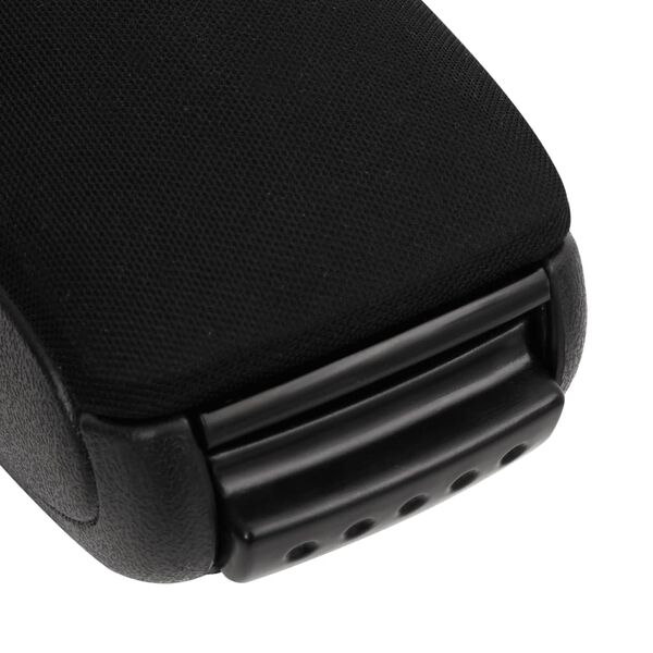 vidaXL Τεμπέλης Αυτοκινήτου Μαύρος 12x31x(29,5-47) εκ. από ABS