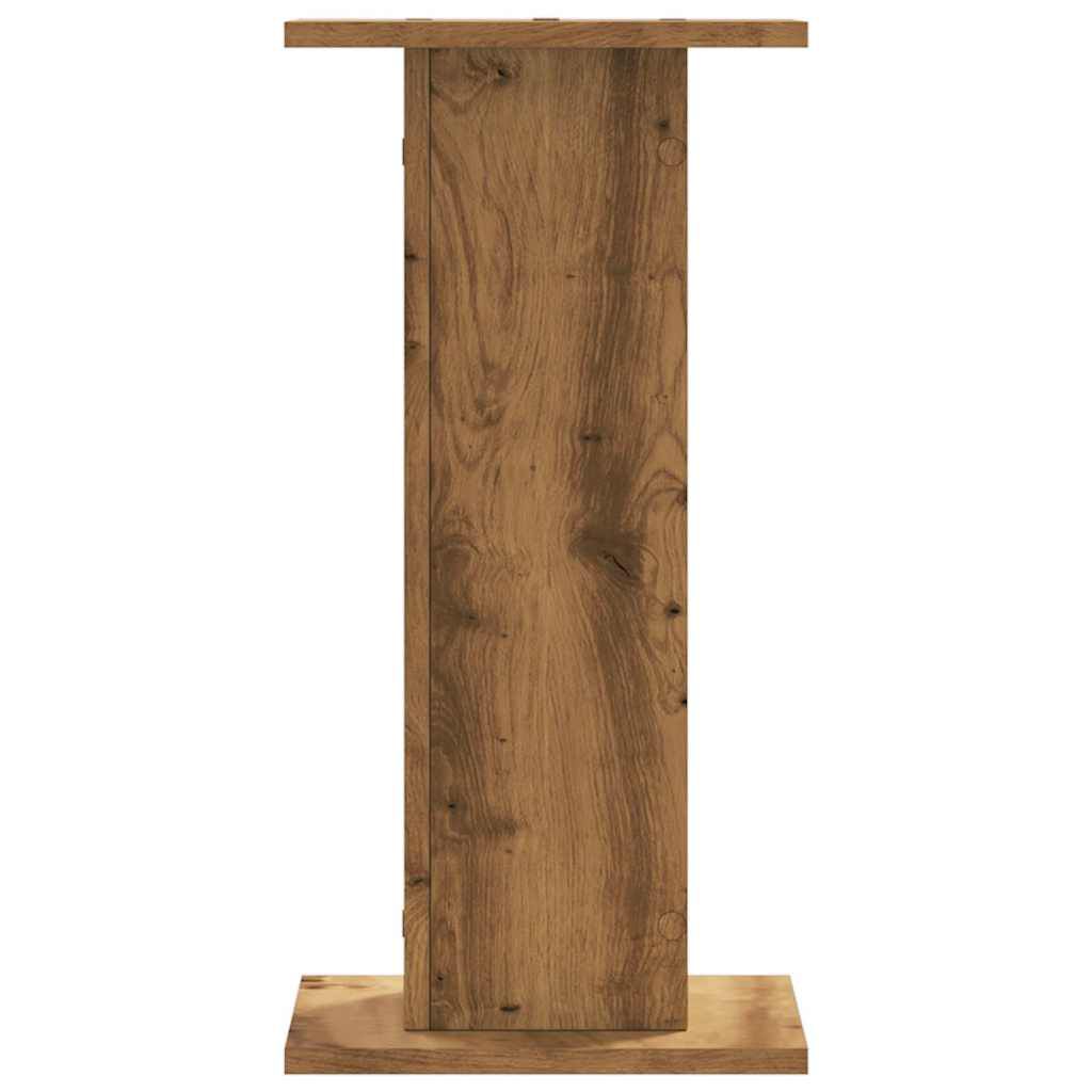 vidaXL Βάσεις Ηχείων 2 τεμ. Αρτισιανή Δρυς 30x30x60 εκ. Επεξ. Ξύλο