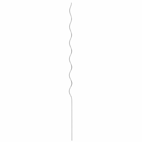 vidaXL Σπειροειδή στηρίγματα φυτών 5 pcs Ασημί 150 cm