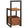 vidaXL Βάση Ρούχων Πολύχρωμο 40 x 40 x 90 cm Μασίφ ανακυκλωμένο ξύλο
