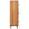 vidaXL Highboard &mu;&epsilon; &pi;ό&rho;&tau;&alpha; &Phi;&upsilon;&sigma;&iota;&kappa;ό 40 x 33 x 110 &epsilon;&kappa; &Sigma;&tau;&epsilon;&rho;&epsilon;ό &xi;ύ&lambda;&omicron; &mu;ά&nu;&gamma;&kappa;&omicron;