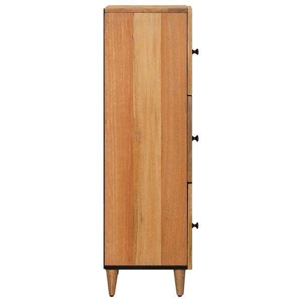 vidaXL Highboard &mu;&epsilon; &pi;ό&rho;&tau;&alpha; &Phi;&upsilon;&sigma;&iota;&kappa;ό 40 x 33 x 110 &epsilon;&kappa; &Sigma;&tau;&epsilon;&rho;&epsilon;ό &xi;ύ&lambda;&omicron; &mu;ά&nu;&gamma;&kappa;&omicron;