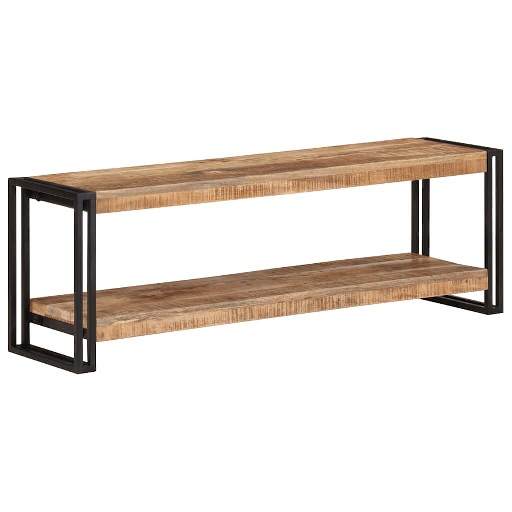 vidaXL Έπιπλο Τηλεόρασης 120 x 30 x 40 εκ. από Ακατέργαστο Ξύλο Μάνγκο