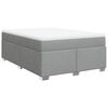 vidaXL &Kappa;&rho;&epsilon;&beta;ά&tau;&iota; Boxspring &mu;&epsilon; &Sigma;&tau;&rho;ώ&mu;&alpha; &Alpha;&nu;. &Pi;&rho;ά&sigma;&iota;&nu;&omicron; 160x200&epsilon;&kappa; &Upsilon;&phi;&alpha;&sigma;&mu;ά&tau;&iota;&nu;&omicron;