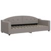 vidaXL Καναπές Κρεβάτι Taupe 80 x 200 εκ. Υφασμάτινος