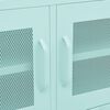 vidaXL Έπιπλο Τηλεόρασης Χρώμα Μέντας 105x35x50 εκ. από Ατσάλι